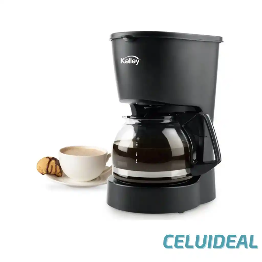 Cafetera Kalley 4 Tazas Negro