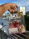 Bolso Con Champaña Y Rosas Eterna