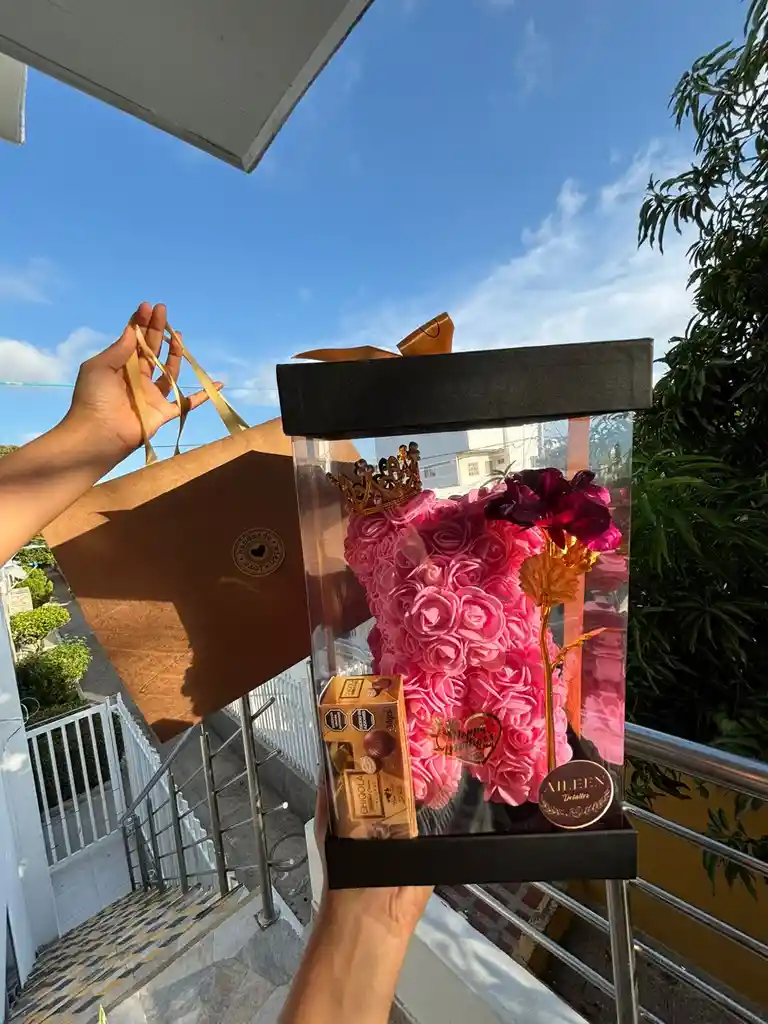 Edición Limitada: Oso Rosa — El Regalo Supremo Para Mamá