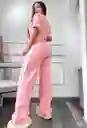 	 Conjunto Deportivo En Tela Burda Talla Unica - Rosa / Talla Única