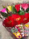 Flor De Colores Artificiales Para El Dia De La Madre