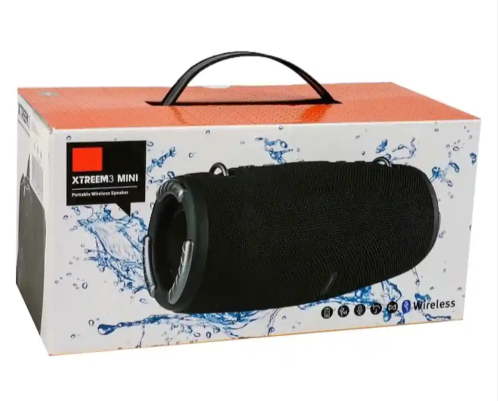 Parlante Xtreem3 Mini Genérico Color Negro