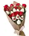Ramo Para Mamá Fresas Mas Rosas