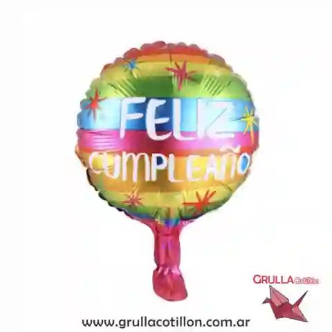 Circulo Happy Birthday 18 Pulgadas