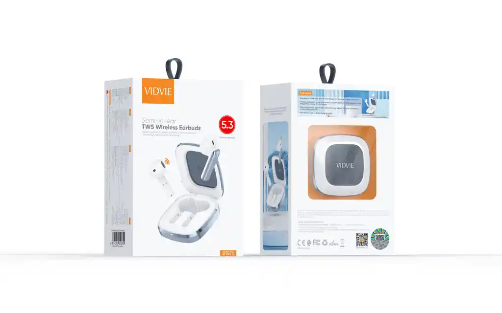 Audífonos Inalámbricos Earbuds Color Blanco Tws