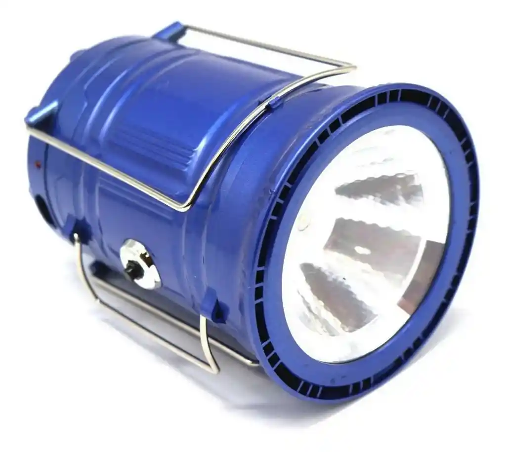 Lampara Portátil Recargable Led Linterna Camping Luz Solar