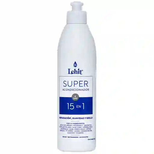 Tratamiento Super Acondicionador 15 En 1 Lehit X300 Gr Lehit
