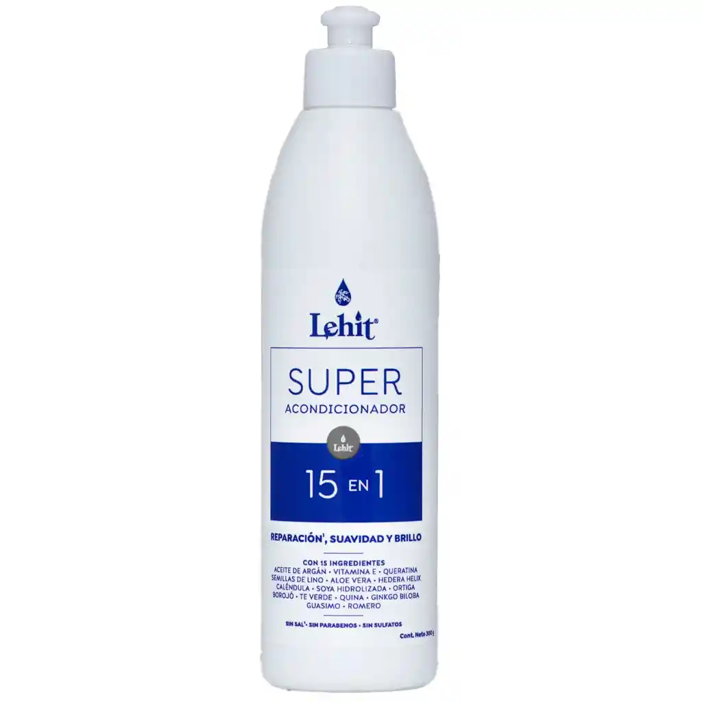 Tratamiento Super Acondicionador 15 En 1 Lehit X300 Gr Lehit
