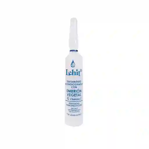 Tratamiento Acondicionador Con Embrion Vegetal & Vitamina E X13 Ml Lehit Ampolleta