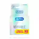 Condones Durex Invisible X6 Unidades