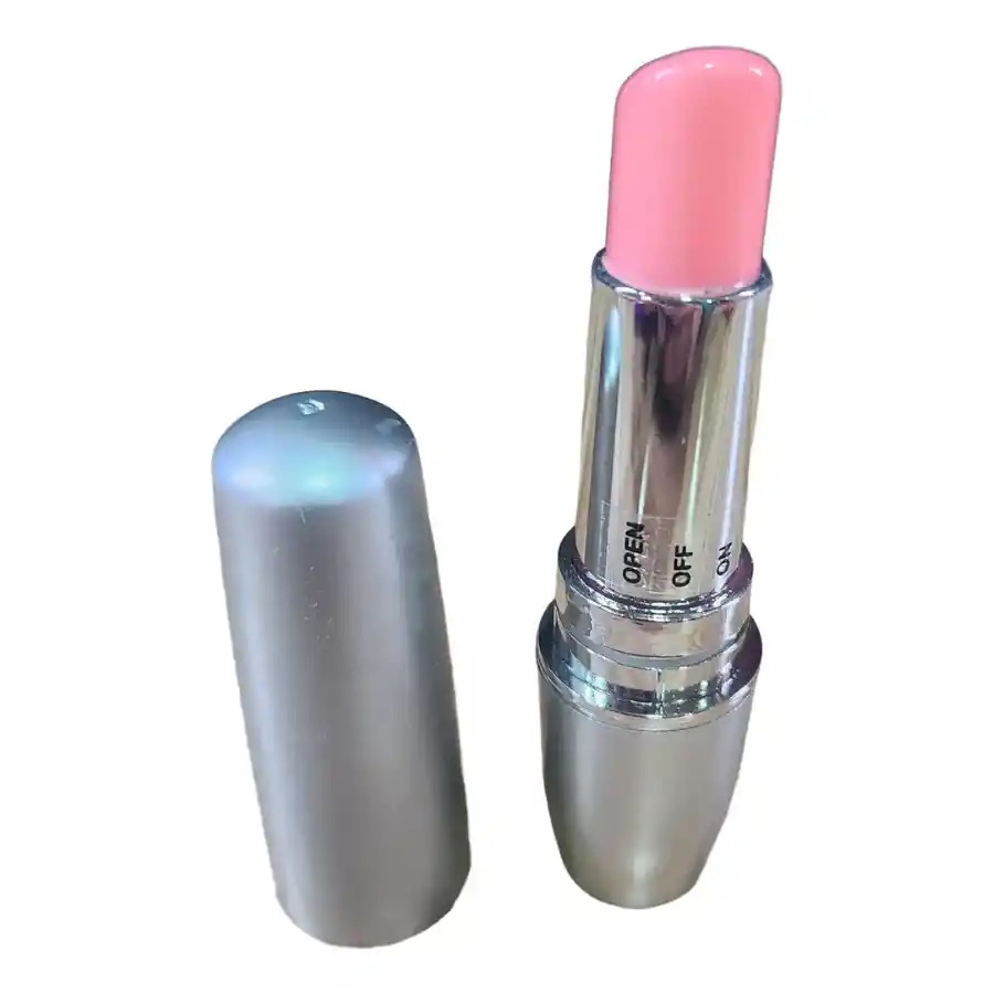Bala Vibradora Lipstick Vibe Plateado