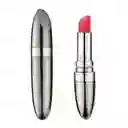 Bala Vibradora Lipstick Vibe Plateado