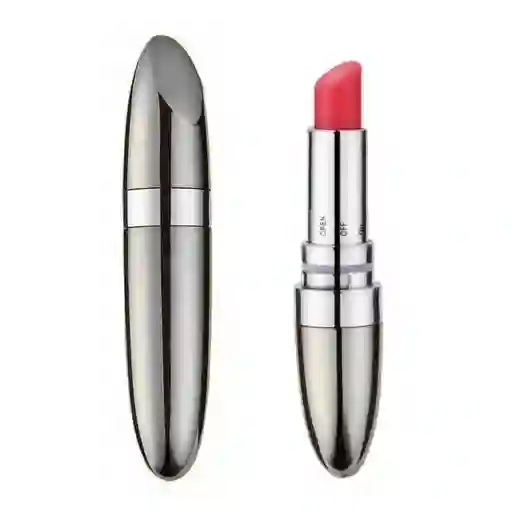 Bala Vibradora Lipstick Vibe Plateado
