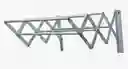 Tendedero Para Ropa Plegable 100cm Acero Inoxidable