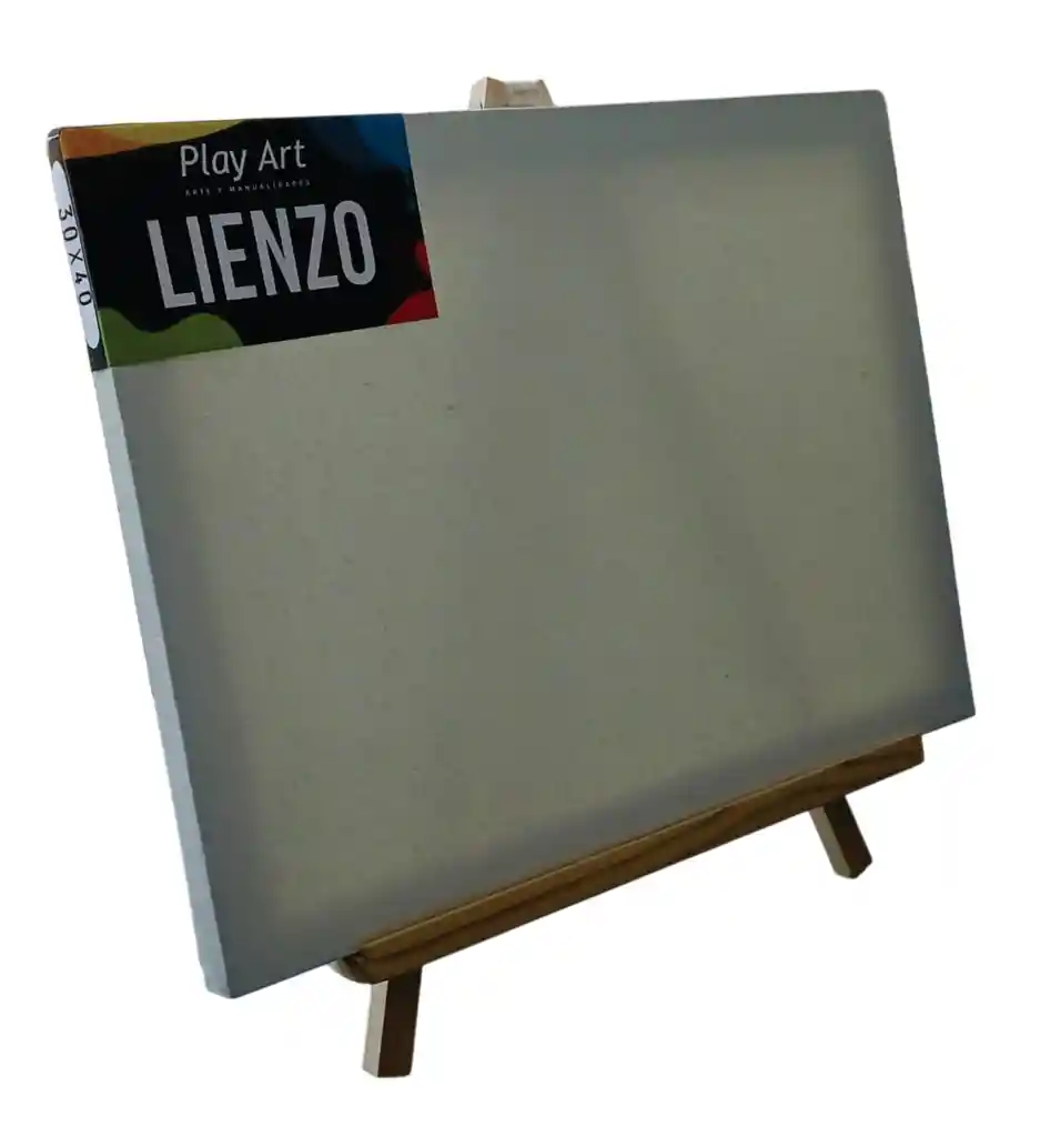 Arte Lienzo Con Bastidor 35 X 40 Con Caballete