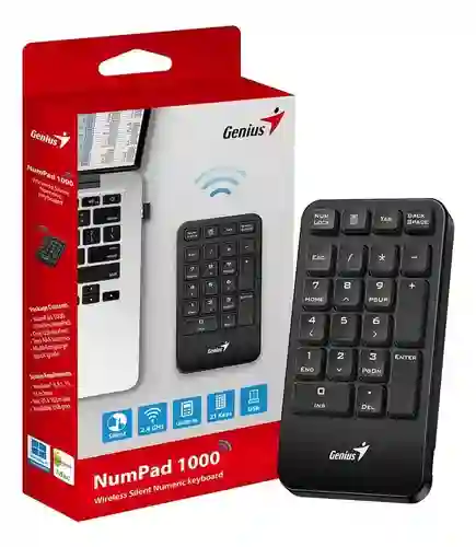 Teclado Numerico Genius Inalambrico