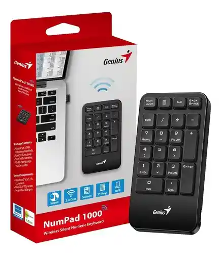 Teclado Numerico Genius Inalambrico