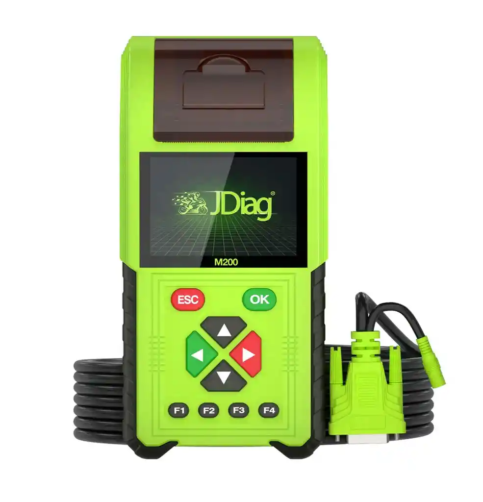 Scanner Multimarca Para Motocicletas M200 Full Conectores