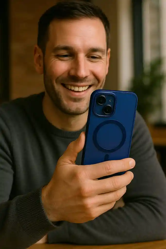 Carcasa Estuche Case Para Iphone 11 Translucido Café