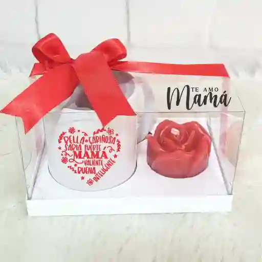 Mom Crystal Candle