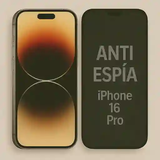 Vidrio Protector De Pantalla Premium Antiespia Para Iphone 16 Pro