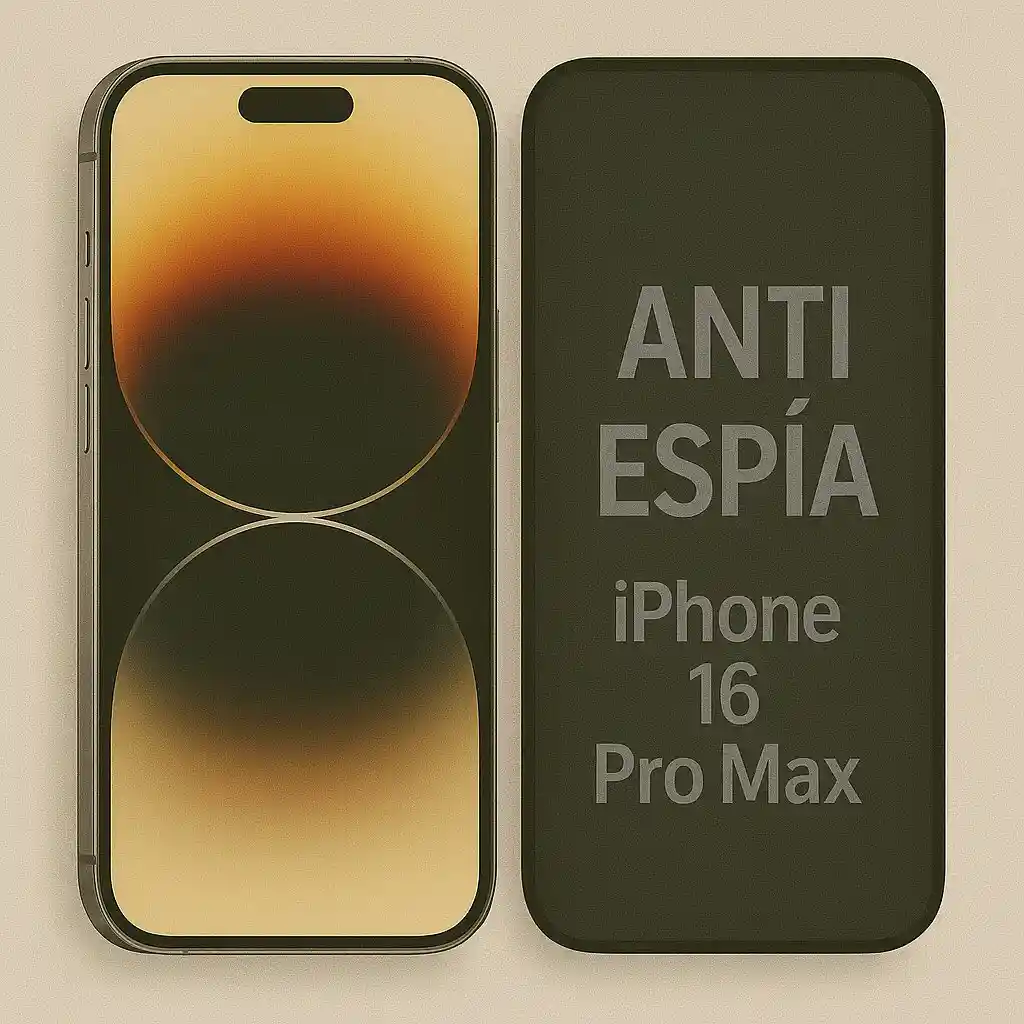 Vidrio Protector De Pantalla Premium Antiespia Para Iphone 16 Pro Max