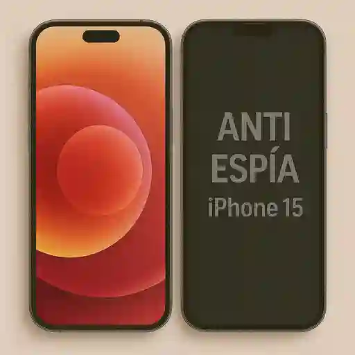 Vidrio Protector De Pantalla Premium Antiespia Para Iphone 15