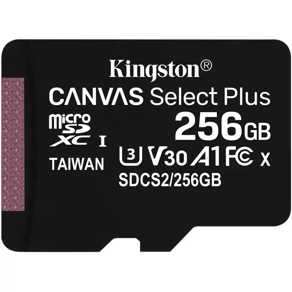 Memoria Micro Sd 256gb Kingston Sdhc A1 Clase 10 100 Mb/svideo Hd, Original