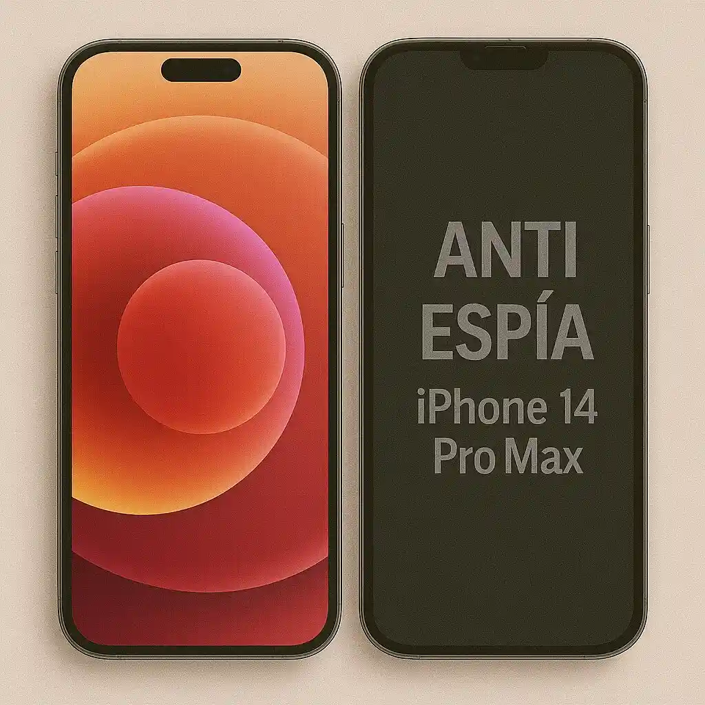 Vidrio Protector De Pantalla Premium Antiespia Para Iphone 14 Pro Max