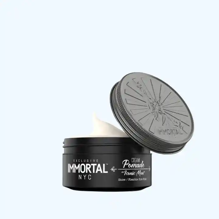 Cera Brillo Natural Inmortal Nyc Cream Pomade Iconic Men 150g