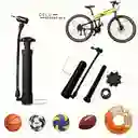 Bomba De Bicicleta Manual Portátil