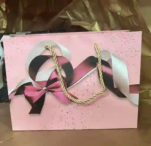 Bolsa De Regalo Tipo Lazo Mediana