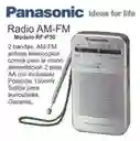 Radio Panasonic P50df Am/fm Color Gris Bateria