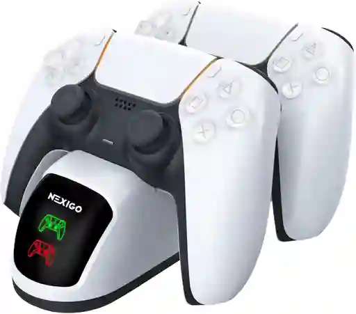 Estación De Carga Con Temporizador Para Controles Ps5 - Nexigo
