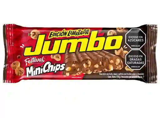 Chocolatina Jumbo Edicicion Mini Chips