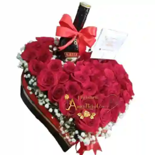 Corazón Rosas En Cali