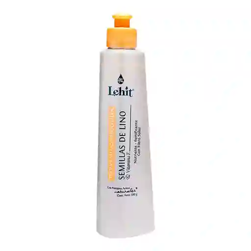 Tratamiento Acondicionador Con Semillas De Lino & Vitamina E X300 Gr Lehit