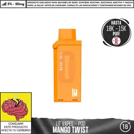 Mango Twist - Lit - Litpod Pod 10.000-15.000 Aspiraciones
