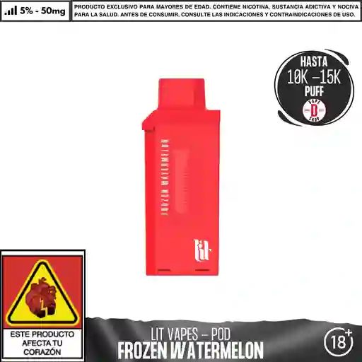 Frozen Watermelon - Lit - Litpod Pod 10.000-15.000 Aspiraciones