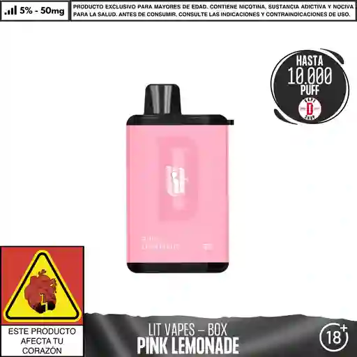 Pink Lemonade - Lit - Box 10.000 Aspiraciones