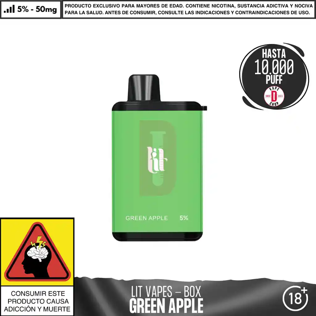Green Apple - Lit - Box 10.000 Aspiraciones