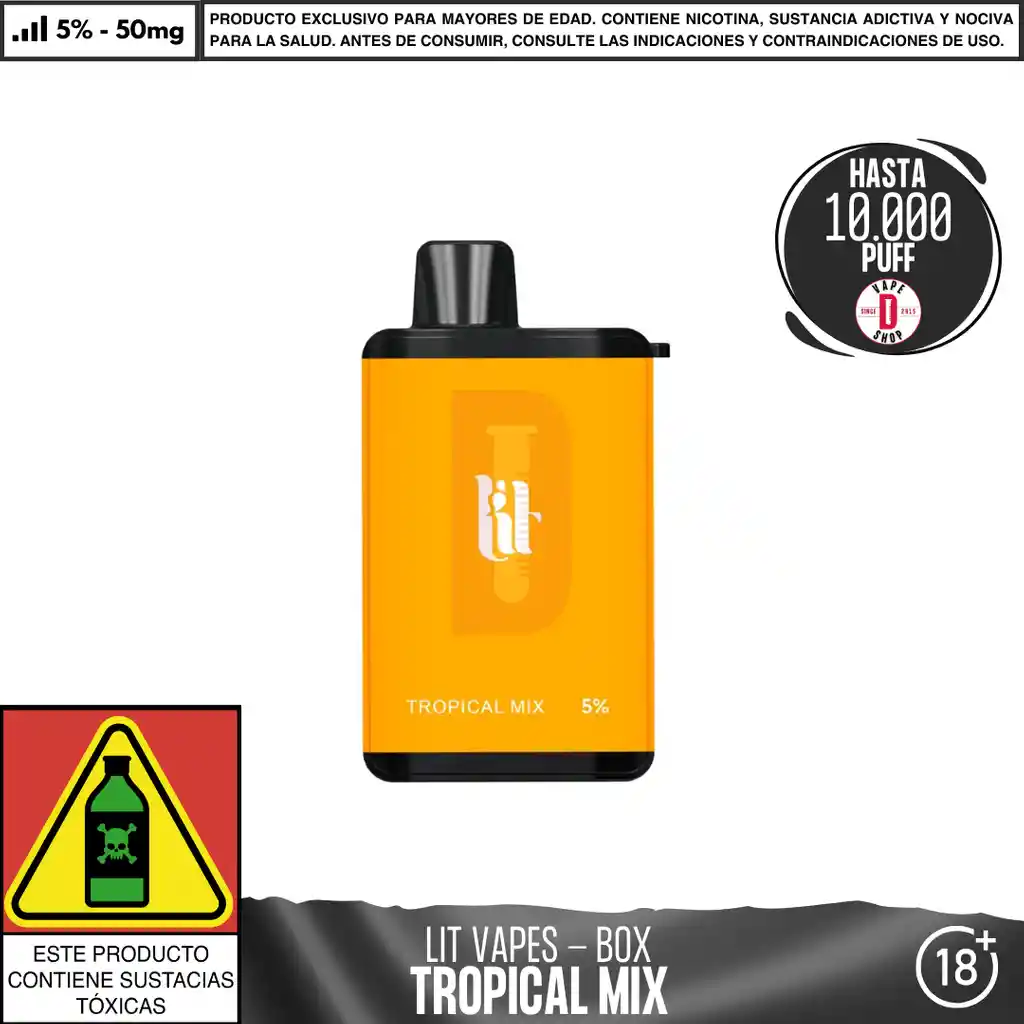 Tropical Mix - Lit - Box 10.000 Aspiraciones