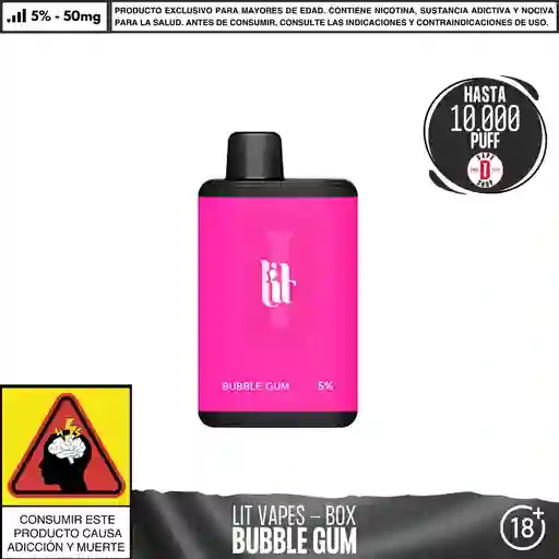Bubble Gum - Lit - Box 10.000 Aspiraciones