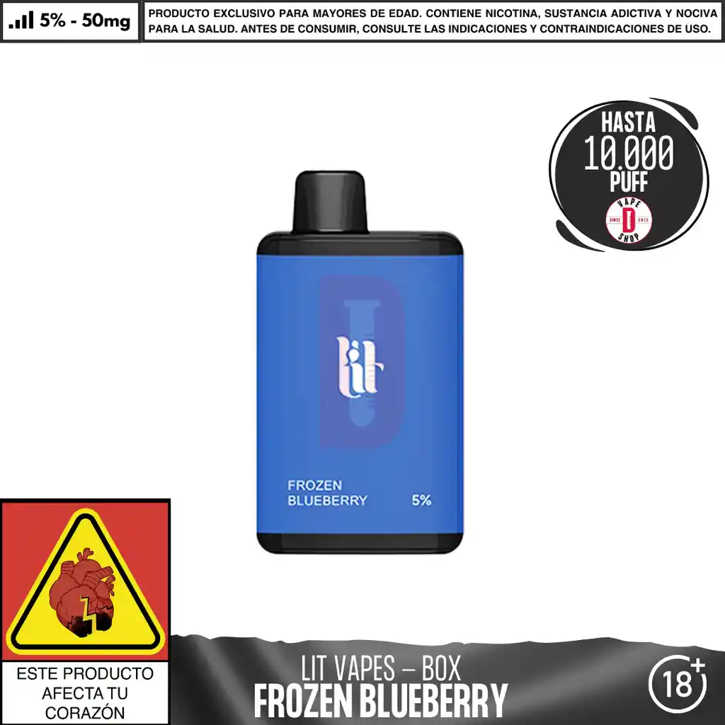 Frozen Blueberry - Lit - Box 10.000 Aspiraciones