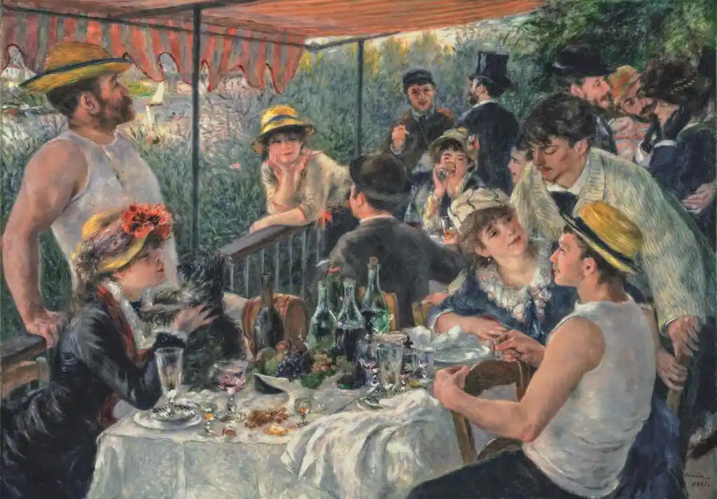 Rompecabezas De 1000 Piezas Arte El Almuerzo De Los Remeros