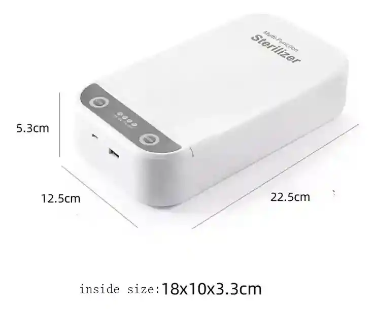 Caja Esterilizadora Desinfectante Luz Uv Manicure Belleza