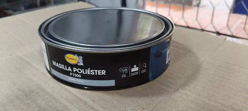 Masilla Poliester P1500 Pintuco 1/4