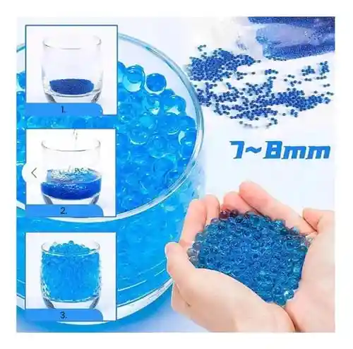 Bolitas De Gel Para Pistolas De Juguete Y Decoración X5.000 Unidades