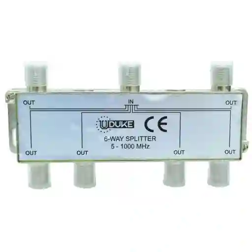 Splitter Tv Fino X 6 (5-2400 Mhz) (sp-1062) (ht30290) (espliter)