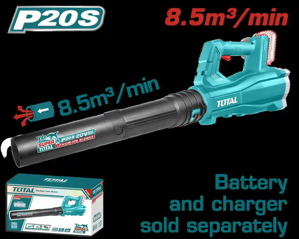 Sopladora Inalambrica 20v Super Select Total (tabli20323)